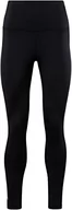 Legginsy - Reebok Damskie legginsy do jogi Floral Tight, czarne, S - miniaturka - grafika 1