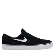 Trampki męskie - Tenisówki Nike Sb Janoski+ Slip FN5893 001 Czarny - miniaturka - grafika 1