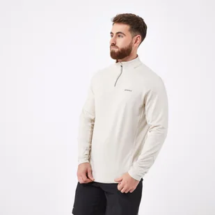 Bluza do tenisa męska długi rękaw Artengo Thermic na krótki suwak - Tenis ziemny - miniaturka - grafika 1