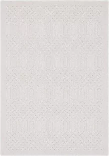 Dywan polski Agnella Noble DIVE jasny szary 3D wełna - Dywany - miniaturka - grafika 1