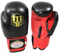 Rękawice bokserskie - Masters FIGHT EQUIPMENT Rękawice bokserskie, RPU-2A, czerwony, 10 oz - miniaturka - grafika 1