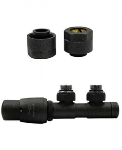 Zawór termostatyczny 50mm TWINS ciemny grafit strukturalny lewy Cu - Zawory i kraniki Zawór termostatyczny 50mm TWINS ciemny grafit strukturalny lewy Cu - Zawory i kraniki - miniaturka - grafika 1