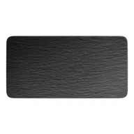 Talerze - Villeroy & Boch Talerz do serwowania podłużny Manufacture Rock 1042392281 - miniaturka - grafika 1