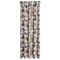 Zasłony - Zasłona 140 x 270 Dekoracyjna Velvet Lotos Beż+Zie - miniaturka - grafika 1