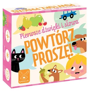 Powtórz proszę! Pierwsze dźwięki i słowa Kangur - gra - Gry planszowe - miniaturka - grafika 1
