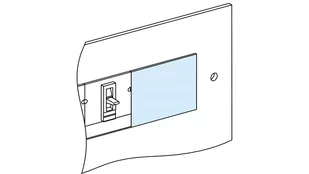 Schneider Electric Zaślepka do pionowego NS-INS250-EZC100 LVS03249 LVS03249 - Inne akcesoria elektryczne - miniaturka - grafika 1