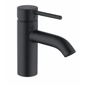 Baterie umywalkowe - KLUDI 383893976 BOZZ jednouchwytowa bateria umywalkowa, bez zestawu odpł.; EcoPlus; czarny mat - miniaturka - grafika 1