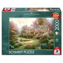 Schmidt Spiele Spiele, puzzle Thomas Kinkade: Wiosenny ogród - Puzzle - miniaturka - grafika 1