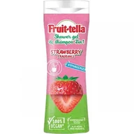 Szampony do włosów - Fruit-tella, 2w1 Żel Pod Prysznic I Szampon, Truskawka, 300ml - miniaturka - grafika 1