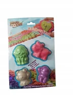 Masy plastyczne - Zestaw Piasek Kinetyczny 4 Kolory - D716 - miniaturka - grafika 1