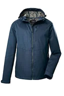 Kurtki męskie - Killtec Męska kurtka softshell / kurtka outdoorowa z kapturem KOS 84 MN SFTSHLL JCKT; granatowa, 3XL, 39142-000 - miniaturka - grafika 1