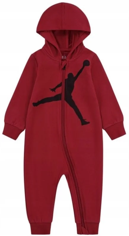 24M Kombinezon Jordan Jumpman Hooded Coverall Czerwono-czarny 65A594-R78, rozmiar 24