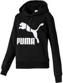 Bluzy damskie - Bluza damska z kapturem Puma Classics Logo (595201-01)-S - miniaturka - grafika 1