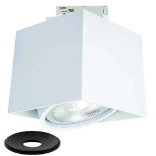 Orlicki Design Oprawa do szyn Cardi Bianco Track Ufo Nero OR82784 OR82784 - Lampy pozostałe - miniaturka - grafika 1