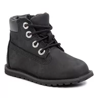 Botki damskie - Timberland Trapery Pokey Pine TB0A2C4H0151 Black Nubuck - miniaturka - grafika 1