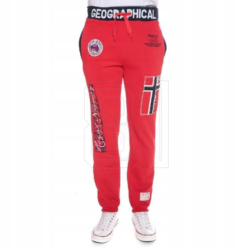 Spodnie Geographical Norway Myer DB 317 M WY8619H/GN-Red M