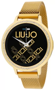 LIU JO SWLJ069 Smartwatch Eye Gold Gleam Złoty - Smartwatch - miniaturka - grafika 1