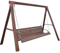 Huśtawki - Ogrodowa huśtawka drewniana L1-N64 - miniaturka - grafika 1