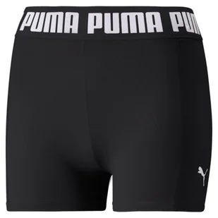 Spodenki fitness damskie PUMA Train Puma Strong 3" Tight - Spodnie sportowe damskie - miniaturka - grafika 1