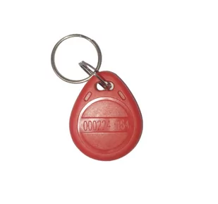 Brelok Rfid Tk4100 125 Khz Czerwony 100 Szt. - Domofony - miniaturka - grafika 1
