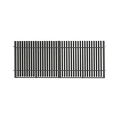 Bramy garażowe - Brama dwuskrzydłowa Negros 4x1,5 m automat Polbram - miniaturka - grafika 1