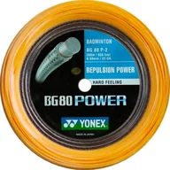 Tenis ziemny - Naciąg rakiety do badmintona Yonex  BG 80 Power Orange (0.68 mm) -  200m - miniaturka - grafika 1