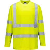 Odzież robocza - T-Shirt ostrzegawczy PORTWEST Żółty XL - miniaturka - grafika 1