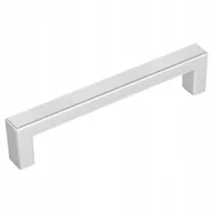 Meble modułowe i akcesoria - Uchwyt meblowy Kwadrat 128mm srebrny + wkręty - miniaturka - grafika 1