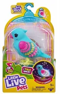 Figurki dla dzieci - Little Live Pets Interaktywny Ptak Papuga Interaktywna Tweet Twinkle Turkus - miniaturka - grafika 1
