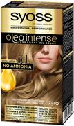Farby do włosów i szampony koloryzujące - Farba do włosów SYOSS Oleo Intense 7-10 Naturalny blond 115 ml (8410436218214) - miniaturka - grafika 1