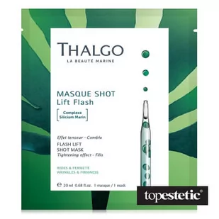 Thalgo Flash Lift Shot Mask Liftingująco - ujędrniająca maska w płachcie 20 ml - Maseczki do twarzy - miniaturka - grafika 1
