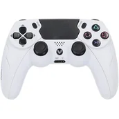 Kontrolery gier na PC - SteelDigi STEELSHOCK v3 Payat PS4 white - miniaturka - grafika 1