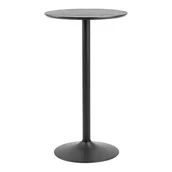 Stoły - Actona Stół barowy Ibiza czarny - miniaturka - grafika 1