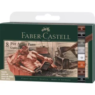 Pitt artist pen b classical etui - Flamastry - miniaturka - grafika 1