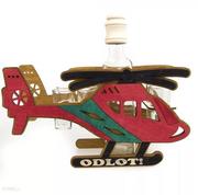Karafki - Karafka Helikopter Na Alkohol 0,5 L Z Kieliszkami - miniaturka - grafika 1