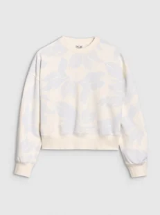 Damska bluza dresowa nierozpinana bez kaptura 4F 4FRSS25TSWSF2177 - multikolor - Bluzy damskie - miniaturka - grafika 1