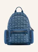 Plecaki - Mcm Plecak Stark Medium blau - MCM - miniaturka - grafika 1