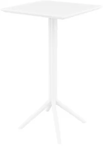 Stół barowy Siesta Sky Folding White - Meble gastronomiczne - miniaturka - grafika 1