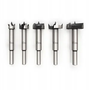 ZESTAW WIERTEŁ DO DREWNA FREZOWANIA PARKSIDE 5 ELEMENTÓW, 15-35 mm - Wiertła - miniaturka - grafika 1