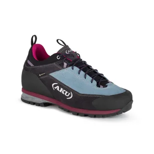 Damskie buty trekkingowe Aku Link GTX light blue/fuchsia - 40 - Buty trekkingowe damskie - miniaturka - grafika 1