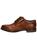 Półbuty męskie - Bugatti Skórzane trzewiki w kolorze jasnobrązowym - miniaturka - grafika 1