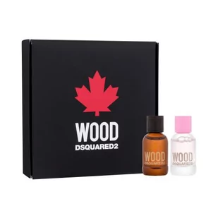 Dsquared2 Wood zestaw EDT 5 ml + EDT 5 ml unisex - Zestawy perfum unisex - miniaturka - grafika 1