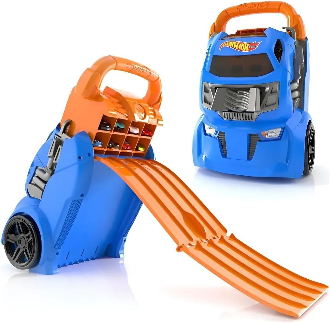 HOT WHEELS WALIZKA NA 20 SAMOCHODÓW Z TORAMI HWCC14 NOWY ZESTAW