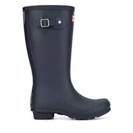 Buty dla chłopców - Kalosze Hunter JFT6000RMA Granatowy - miniaturka - grafika 1