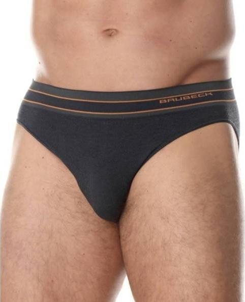 Brubeck BE10110 Slipy męskie ACTIVE WOOL grafitowy XL
