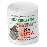 Skarbonki - Skarbonka Dla Skarbnika na Urodziny na Prezent z Nadrukiem ze Zdjęciem - miniaturka - grafika 1