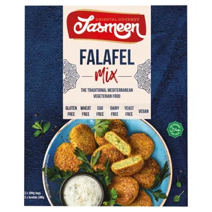 JASMEEN FALAFEL MIESZANKA JASMEEN 2X100G Zakupy dla domu i biura! JAS/F1 - Przyprawy i zioła sypkie - miniaturka - grafika 1