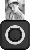 Drukarki - Cocosity All-in-one Wireless Instant Mini Printer czarna - miniaturka - grafika 1