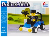 Klocki - Klocki Konstrukcyjne 39 ElementÓw Policja Alleblox 492819 - miniaturka - grafika 1