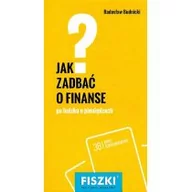 Poradniki psychologiczne - BUDNICKI RADOSŁAW FISZKI JAK ZADBAĆ O FINANSE - miniaturka - grafika 1